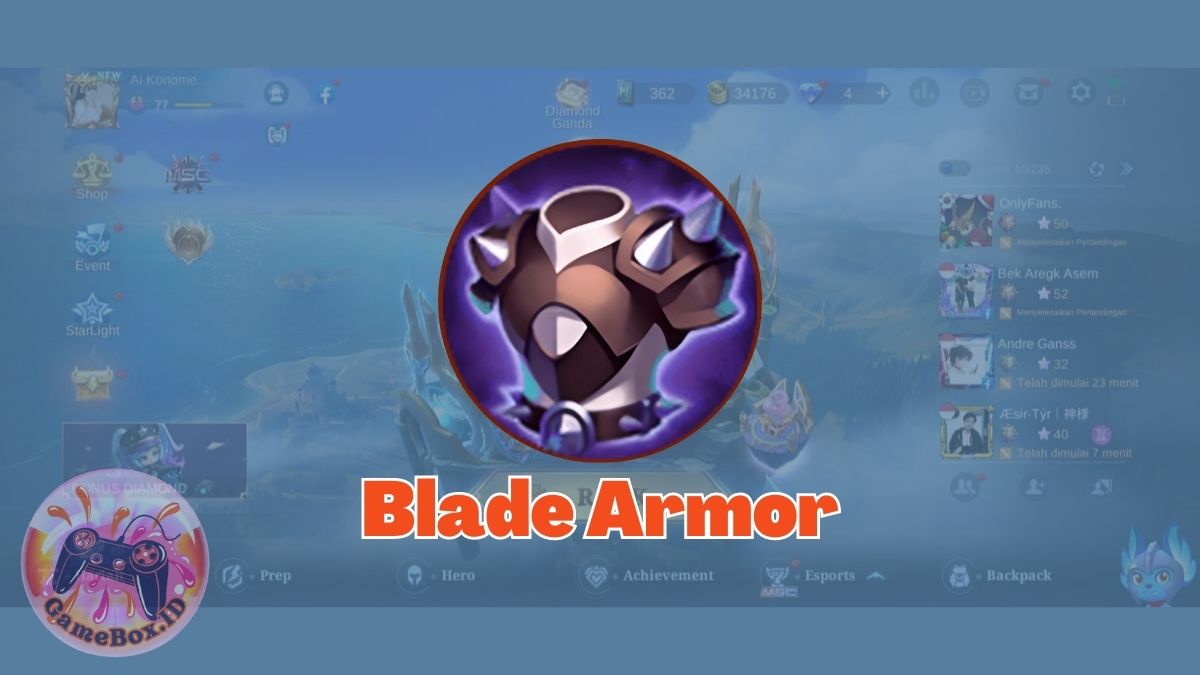 Blade Armor Mobile Legends
