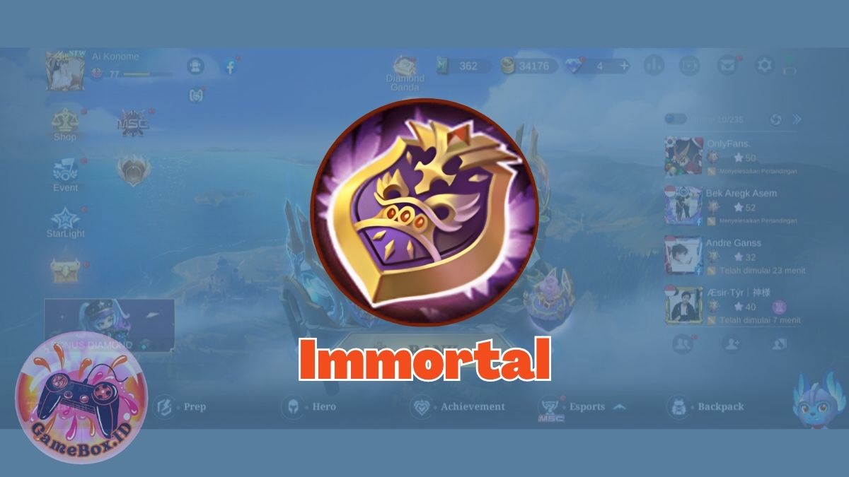 Immortal Mobile Legends